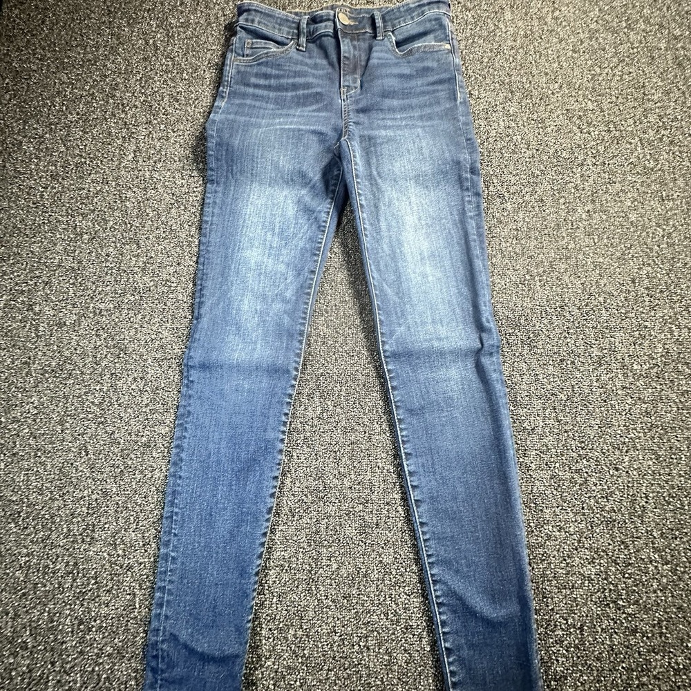 Kut from the Kloth High Rise Toothpick Skinny Jeans Blue Size 4 SP309MA1T